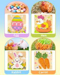 Kidific Easter puzzles egg design invites problem-solving and fine motor practice