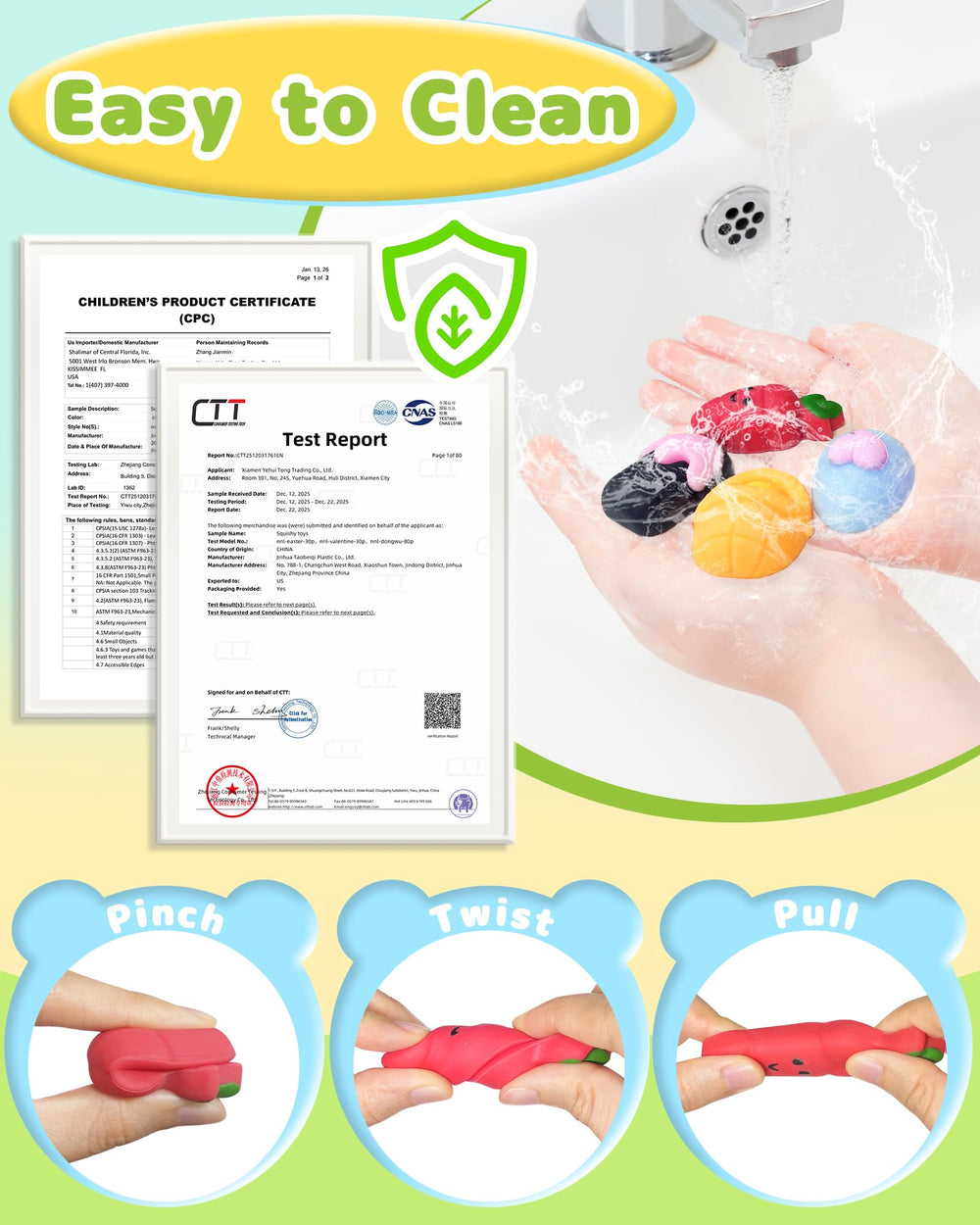 Kidific Easter squishy variety collection, mix-and-match toys for imaginative play.
