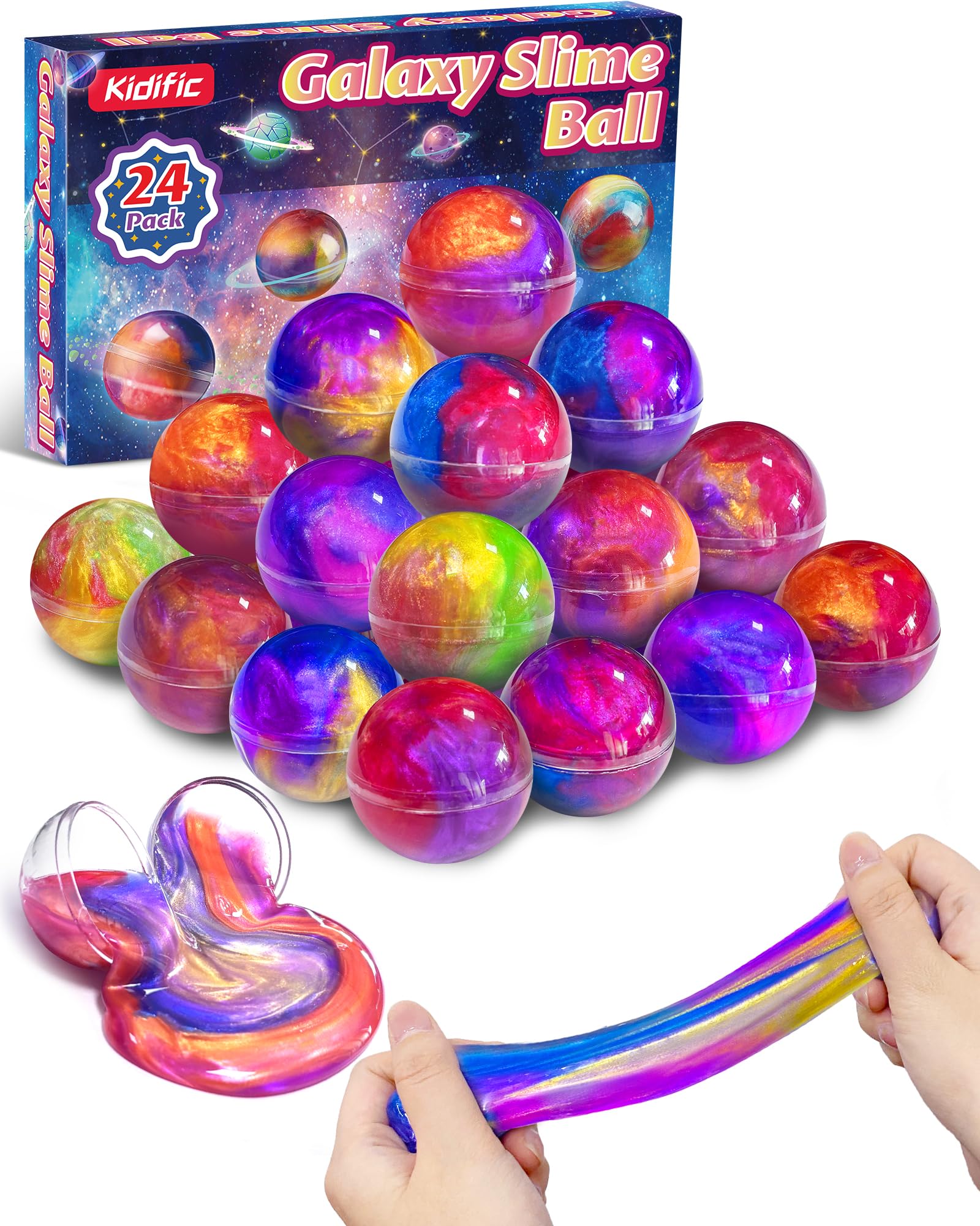 Kidific Galaxy Slime Ball Universe: tactile universe for imaginative play.