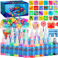 Kidisego Aqua Fairy water gel bottles in vibrant colors for creative play