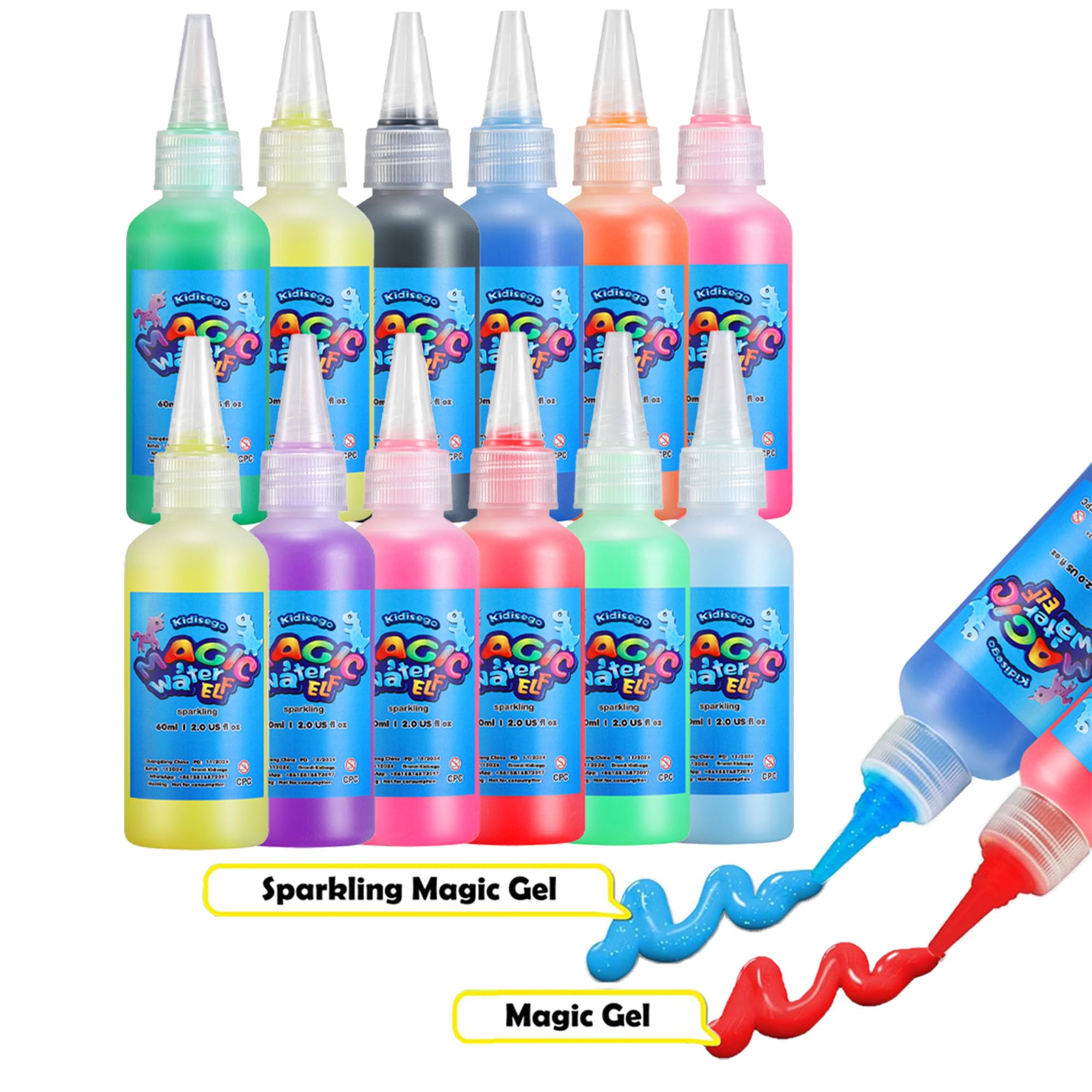 Kidisego Creative play builds an underwater world with water gel pets