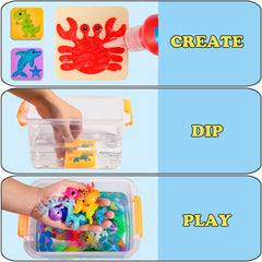 Kidisego Magic Water Elf molds offer 18 shapes to spark imagination