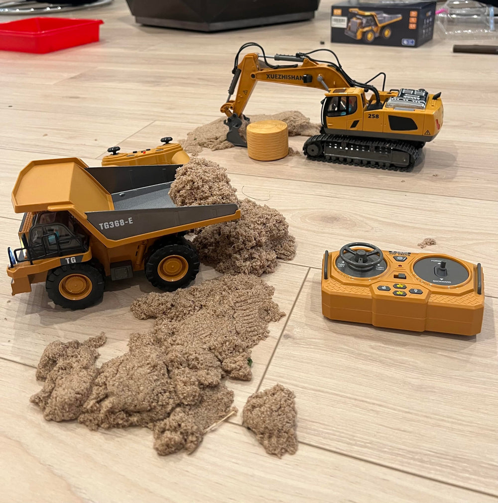 KIDMARKT Metal RC Bulldozer packaging box