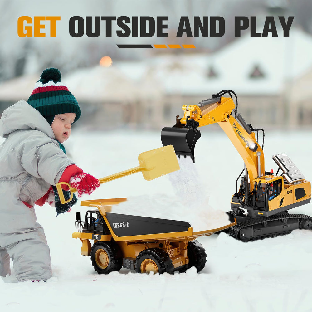 KIDMARKT 11-channel control enables precise digging and turning on any surface