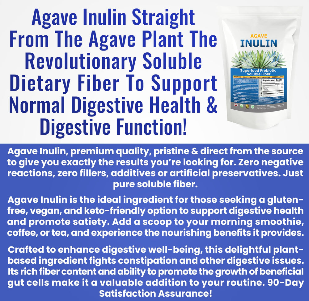 Closeup of Kidney Restore Organic Inulin Powder label highlighting purity