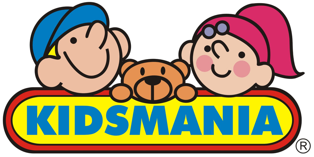 Four-flavor assortment in tiny soda cans from Kidsmania for versatile tasting.
