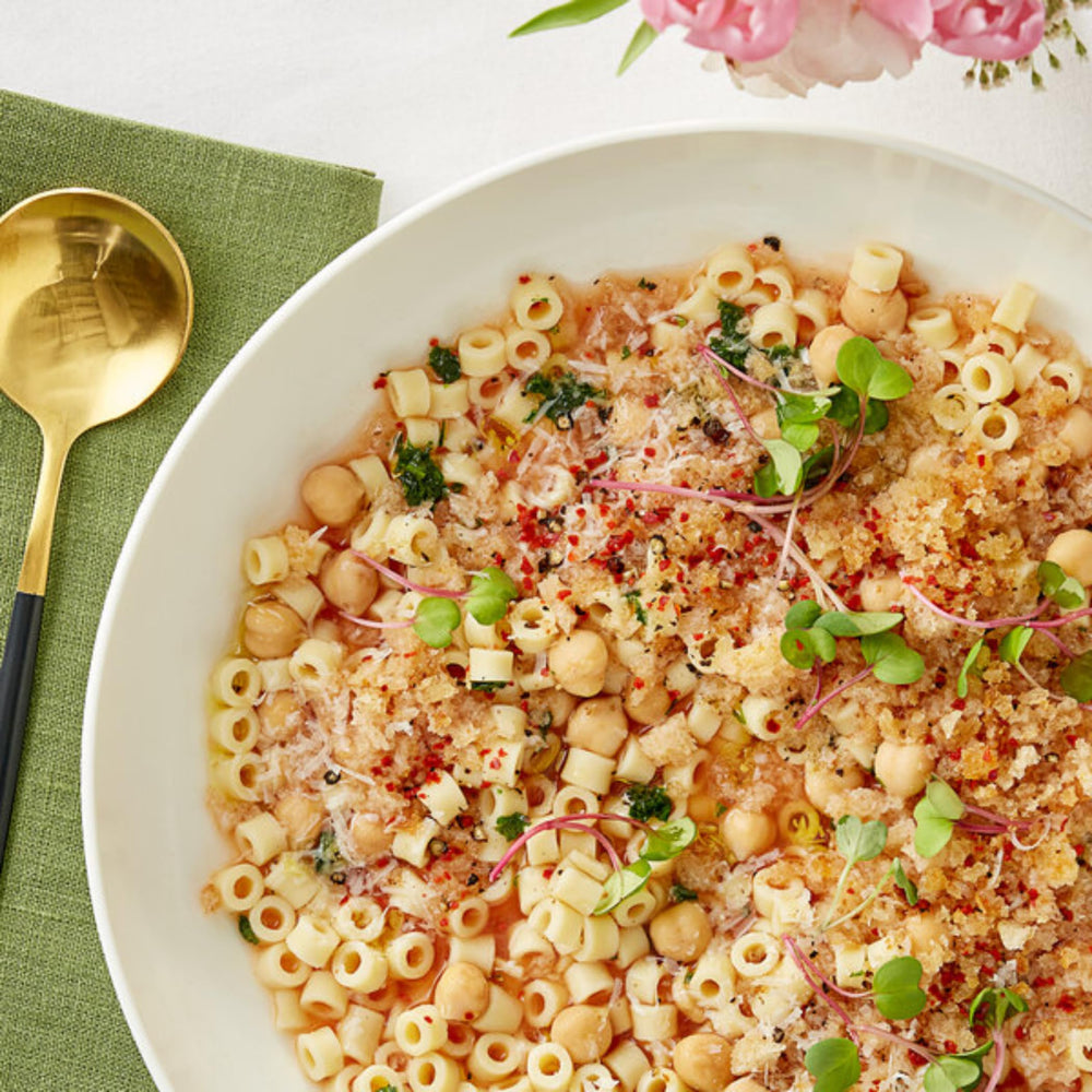 KIDU Barilla Ditalini pasta ready-to-serve dish showing al dente texture and versatility.