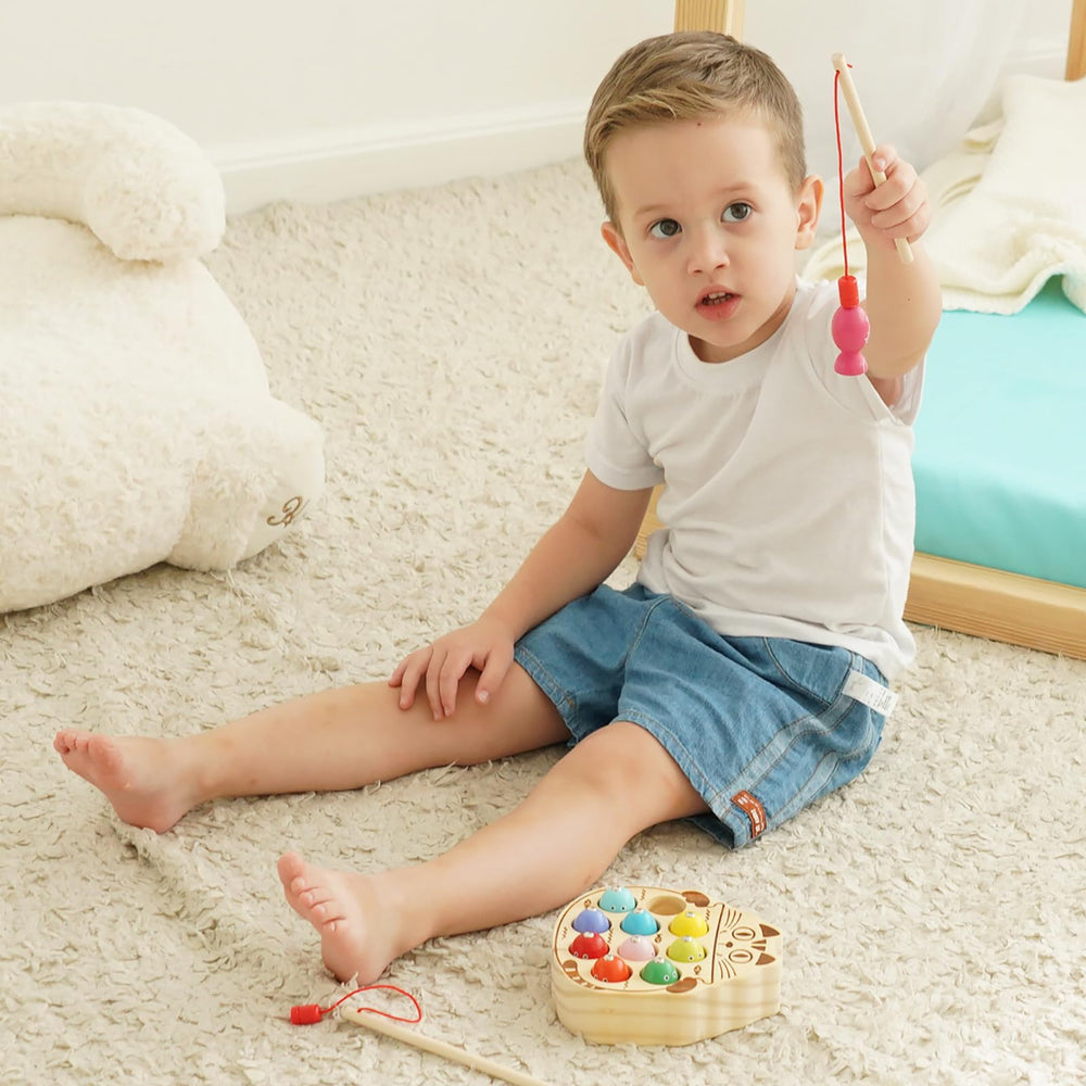 Kidus classroom-friendly fishing game supports cooperative play and early skills