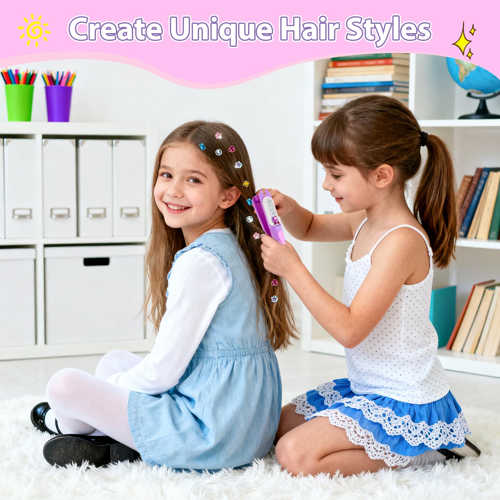 Kidzkube 24 diamond refill keeps styling options vibrant all day