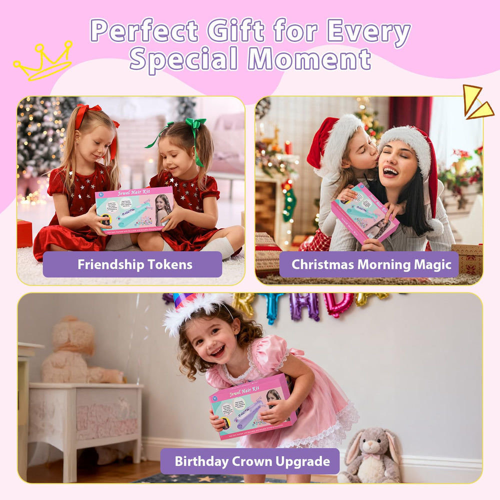 Kidzkube gift idea hair styling for birthdays and parties