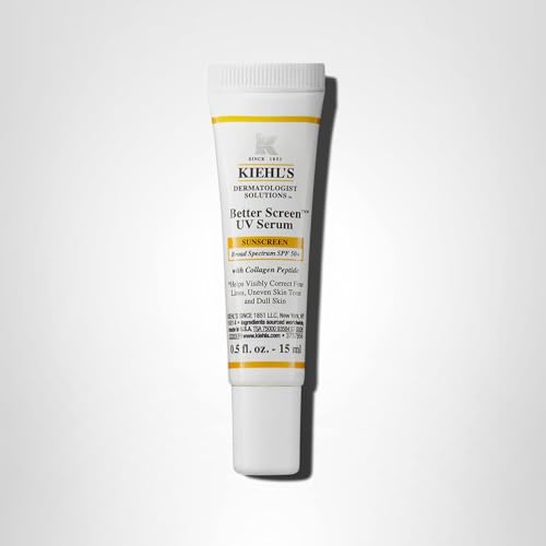 Kiehl's Better Screen UV Serum packaging is recyclable and eco-friendly.