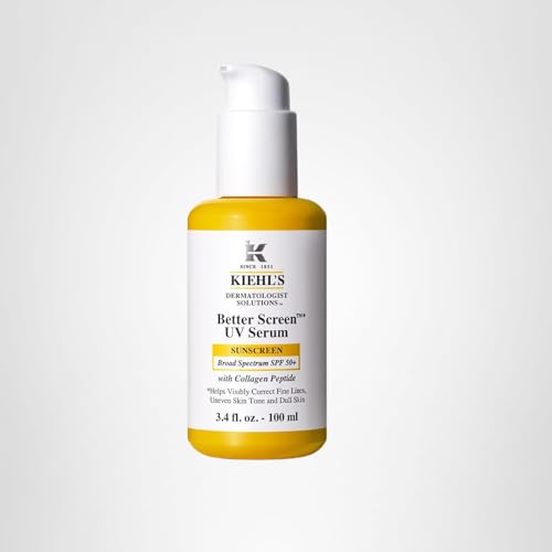 Kiehl's Better Screen UV Serum supports a daily routine for radiant skin.