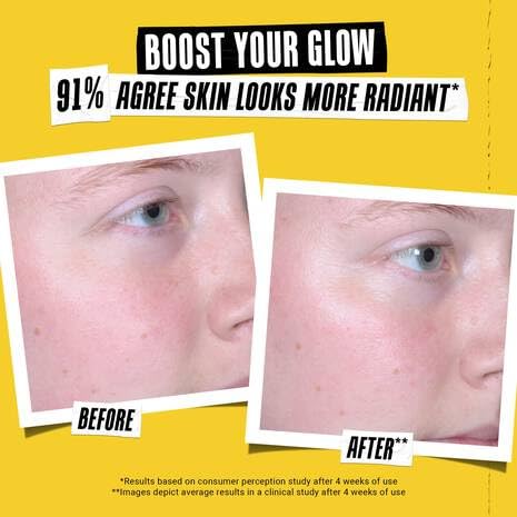 Kiehl's Better Screen UV Serum texture close-up shows a lightweight feel.