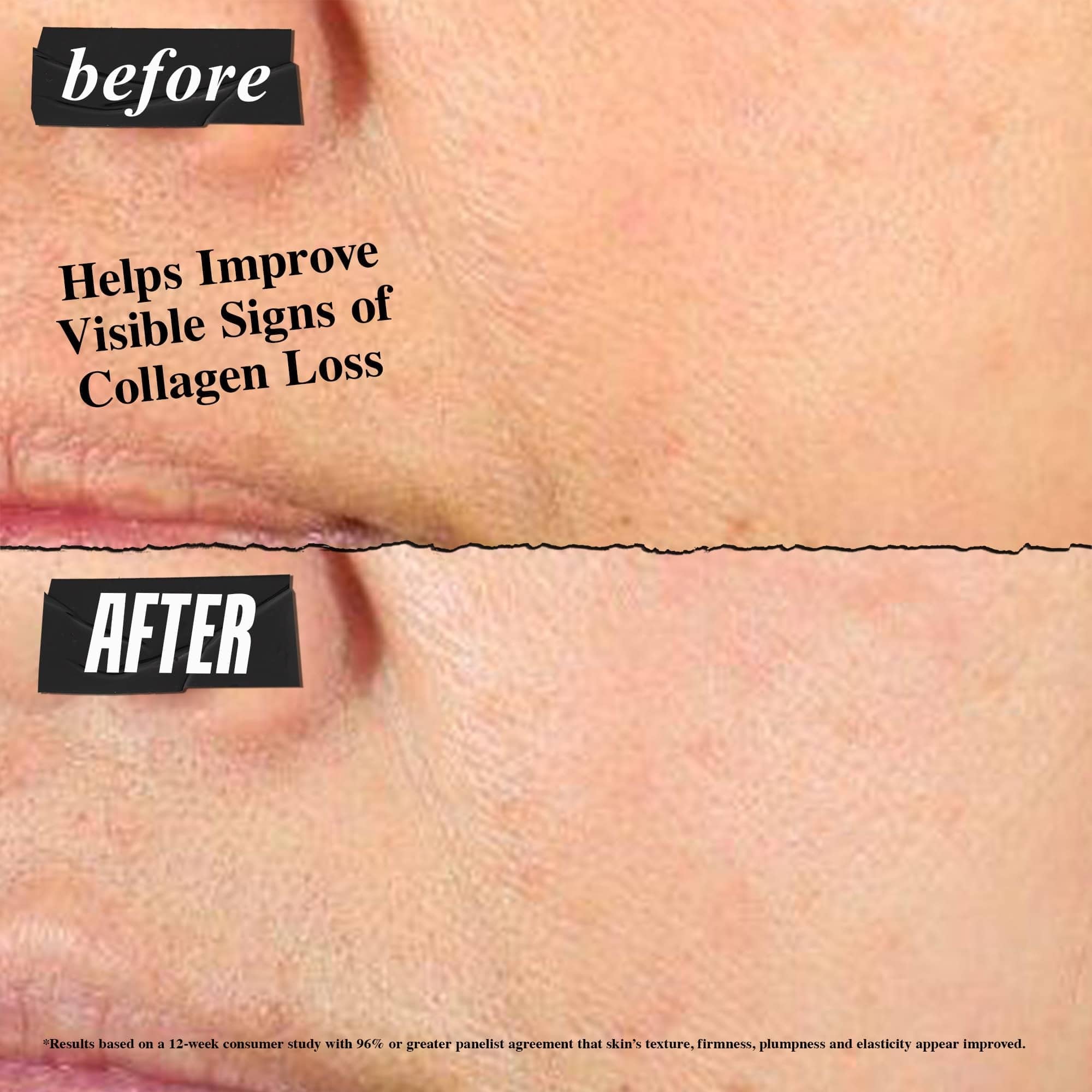Kiehl's cream being massaged onto face and neck for firming feel.