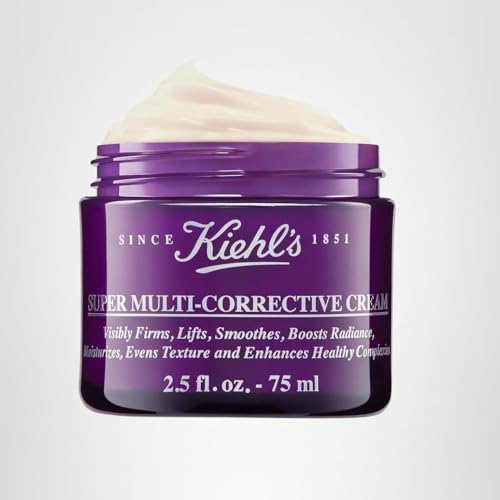 Kiehl's face-neck application demonstrates smoothing and subtle lift potential.