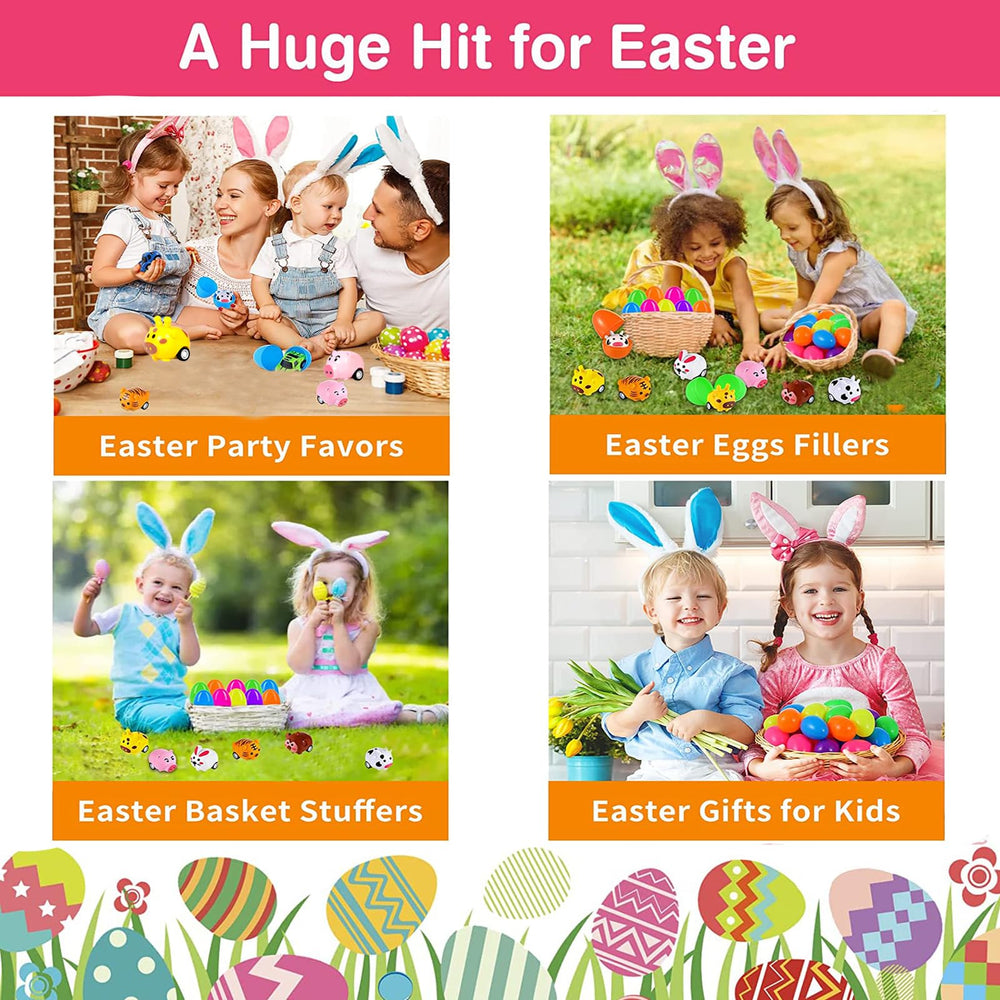 Kijamilee non-toxic plastic eggs ensure safe toddler play