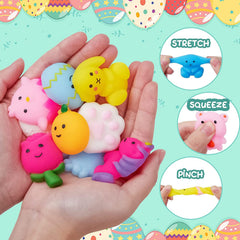 Kijamilee squishy animal inside egg promotes imaginative play