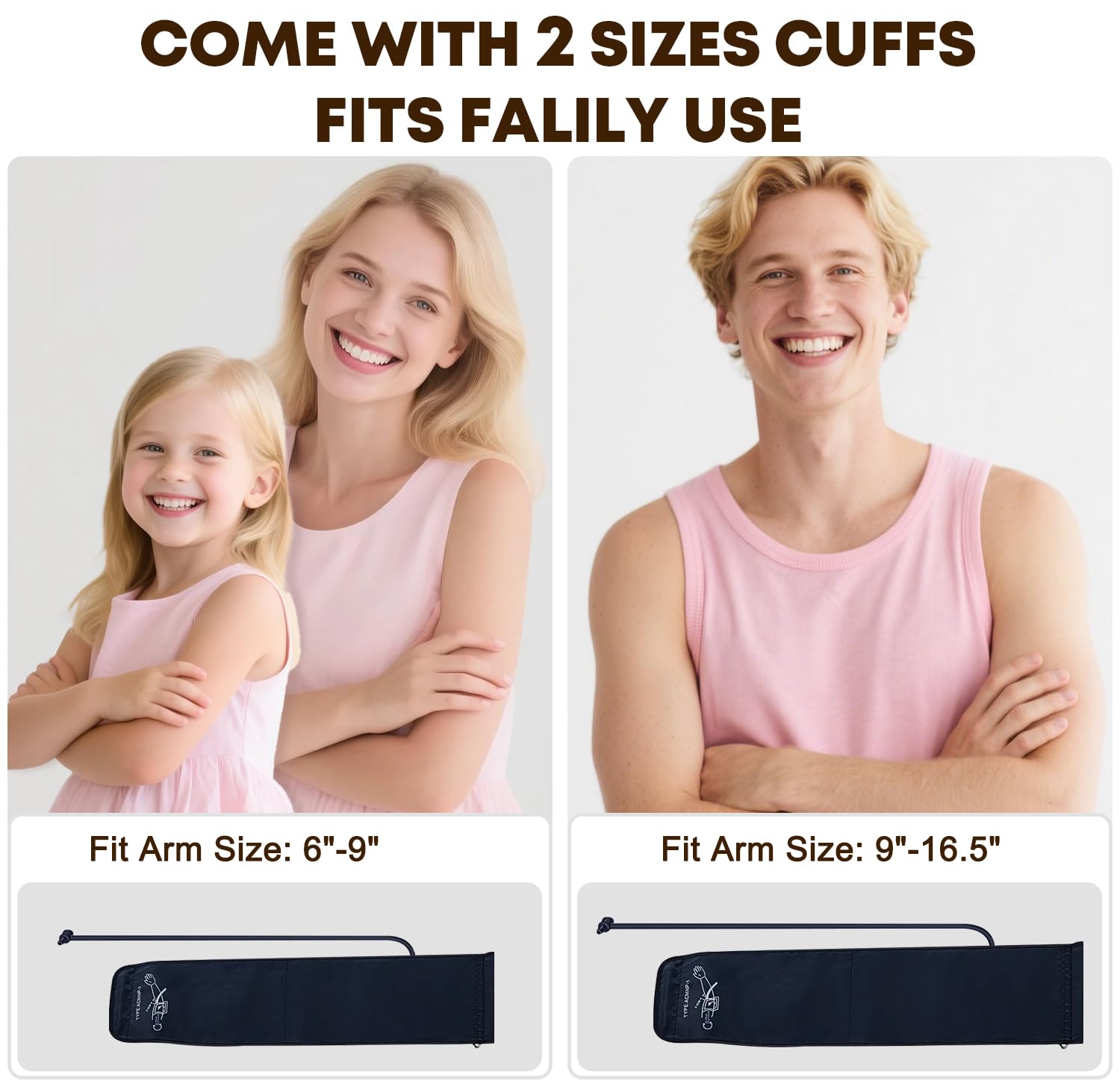 KIKEANG monitor with adult cuff for comfortable home use.