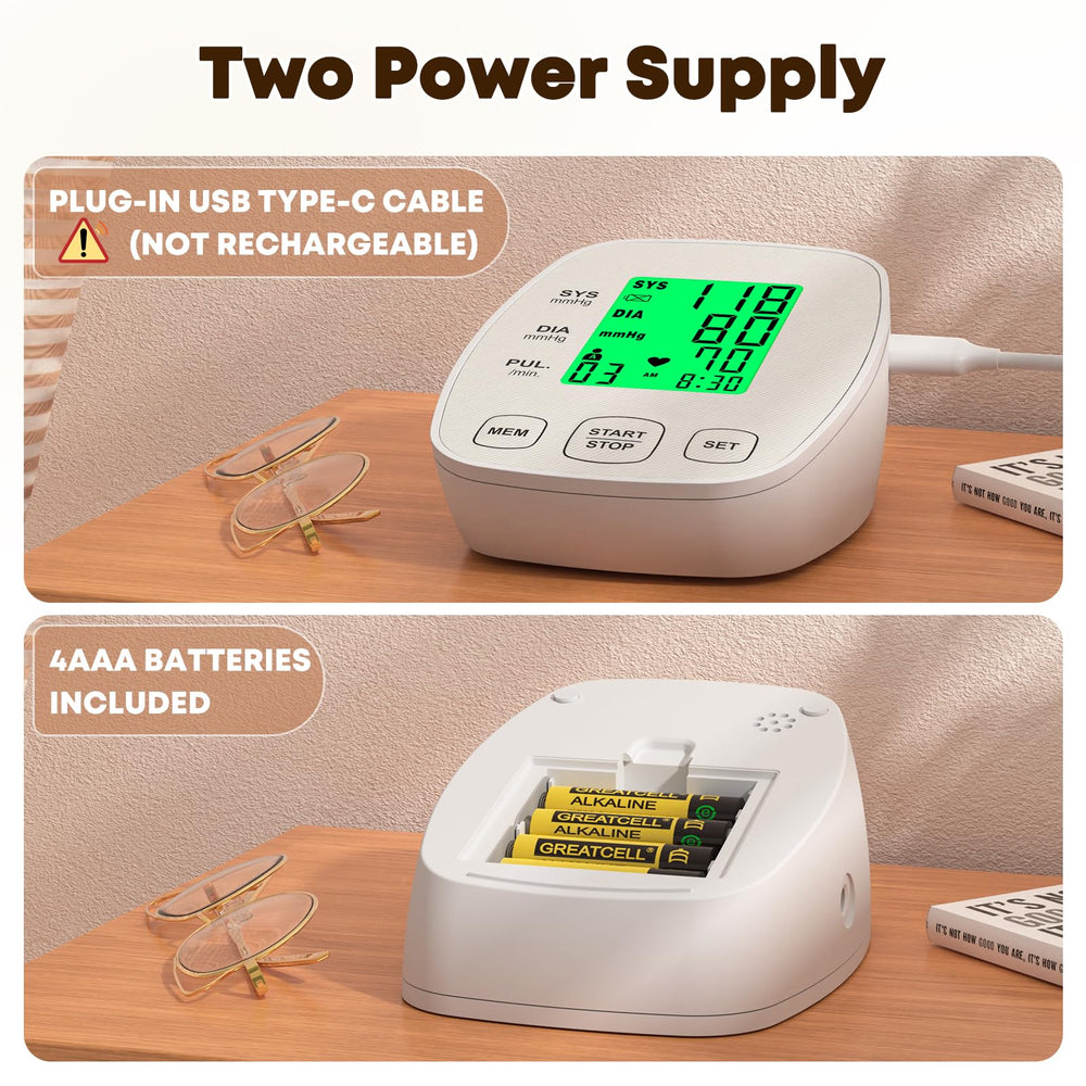 KIKEANG two-user memory stores up to 99 readings for tracking.