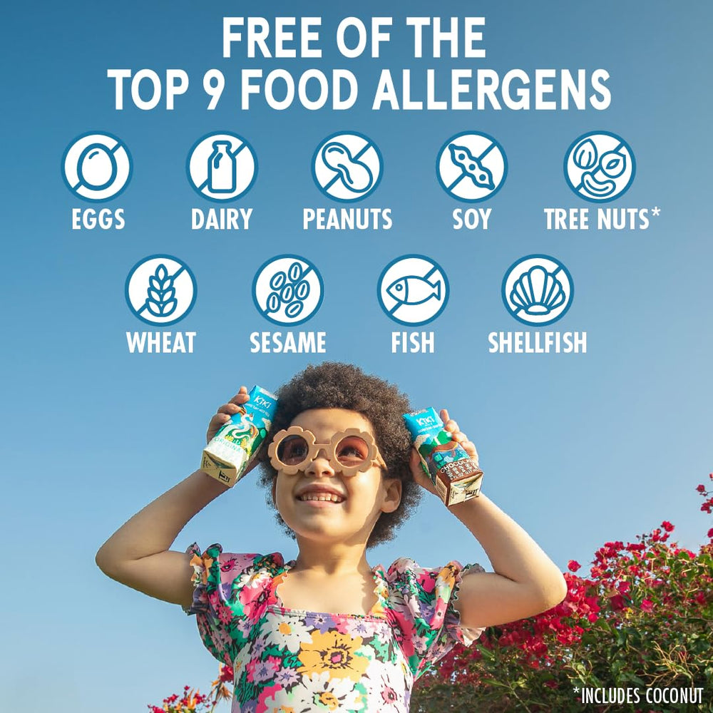 Kiki Milk clean-label seal emphasizes gums-free and additive-free formulation
