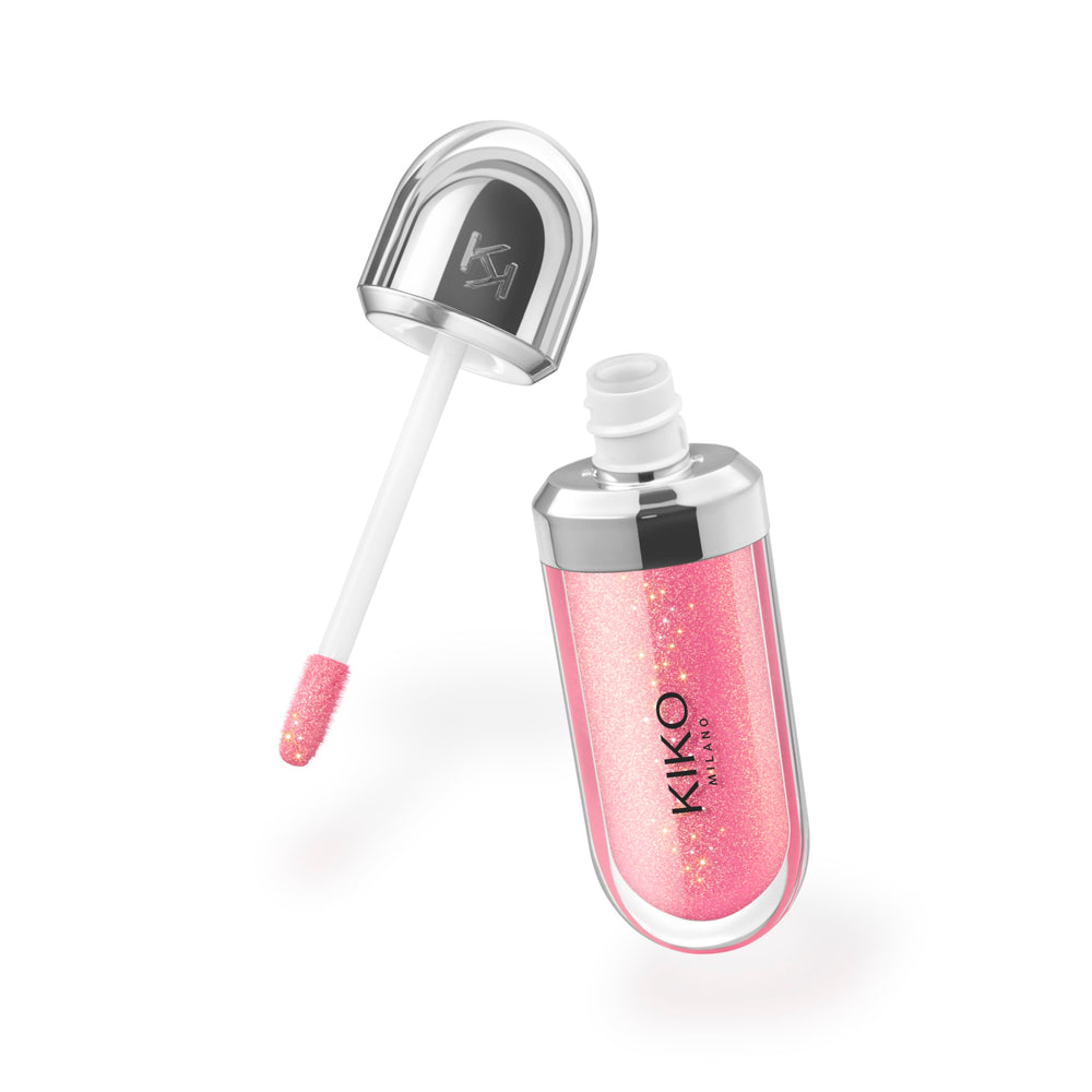 Metallic cap of Kiko Milano gloss with KK logo detail.