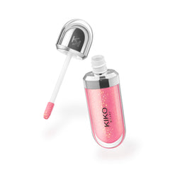 Metallic cap of Kiko Milano gloss with KK logo detail.