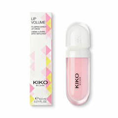 Kiko Milano Lip Volume Tutu Rose lips closeup with subtle shine