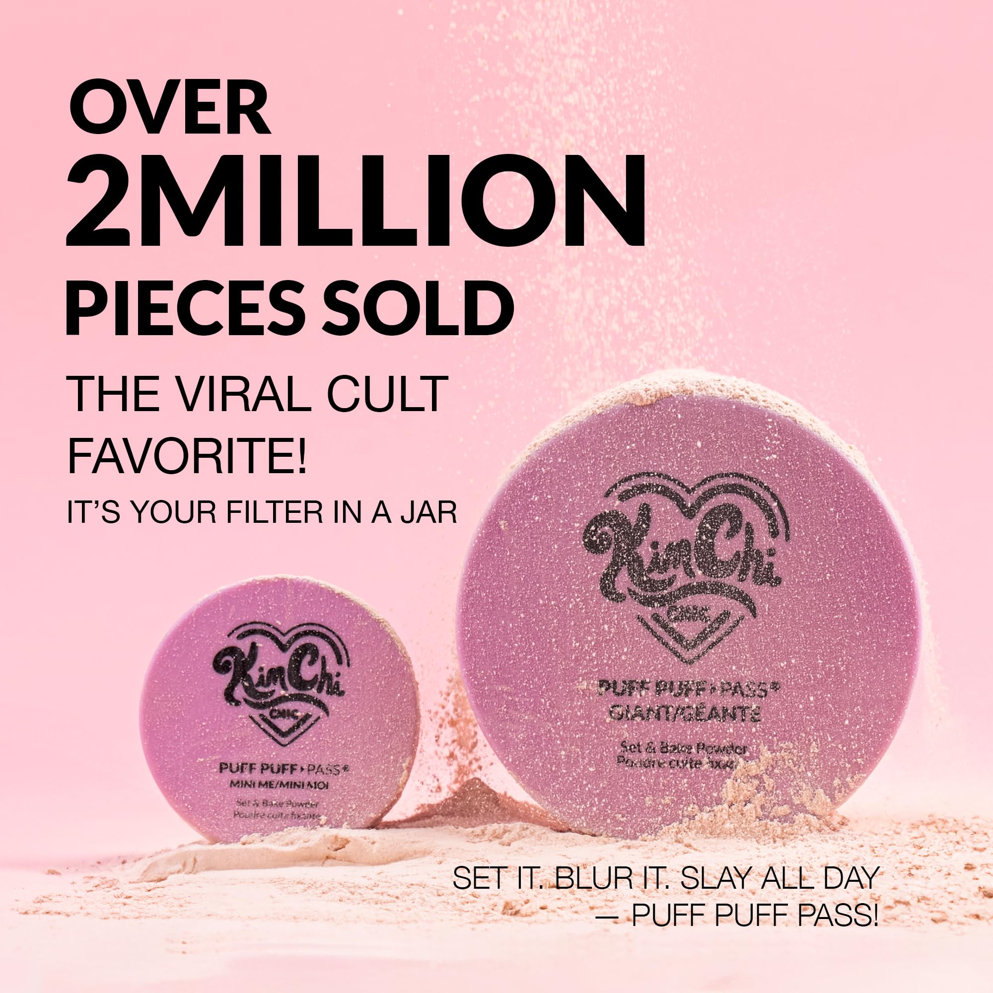 Kimchi Chic loose powder for oil absorption and shine control
