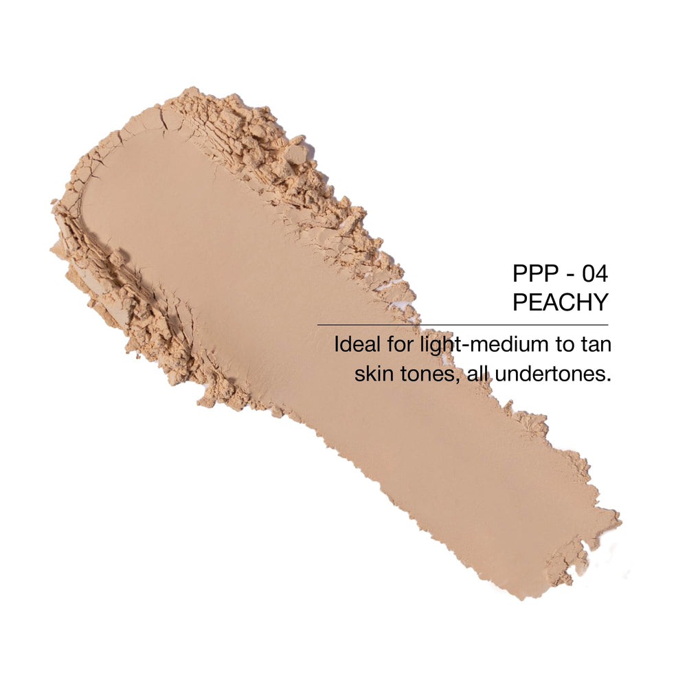 Kimchi Chic velour puff for precise, even powder application