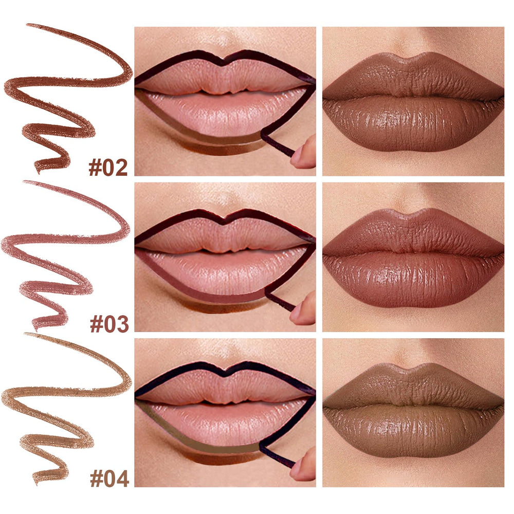 KIMIEYE three-color set with nude to brown shades for daily looks.