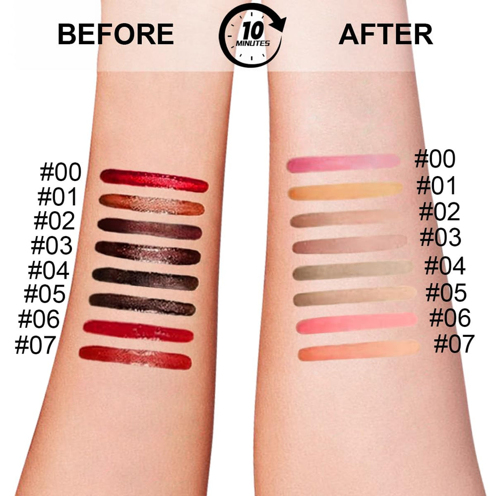 KIMIEYE waterproof lip stain application remains vibrant through daily activities.