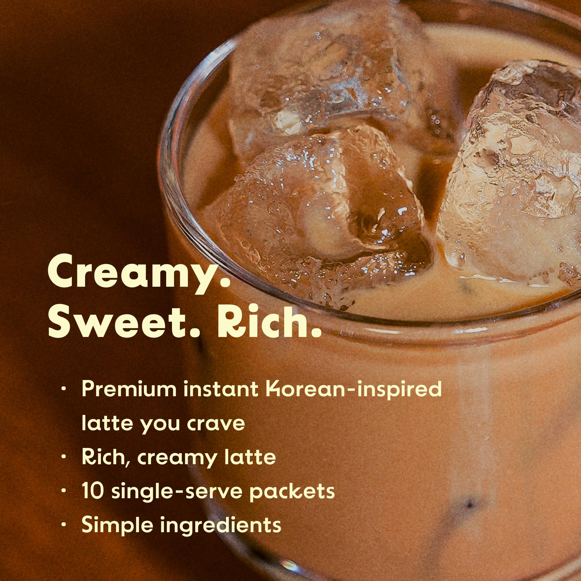KimlyParc vegan creamer detail highlights dairy-free latte option
