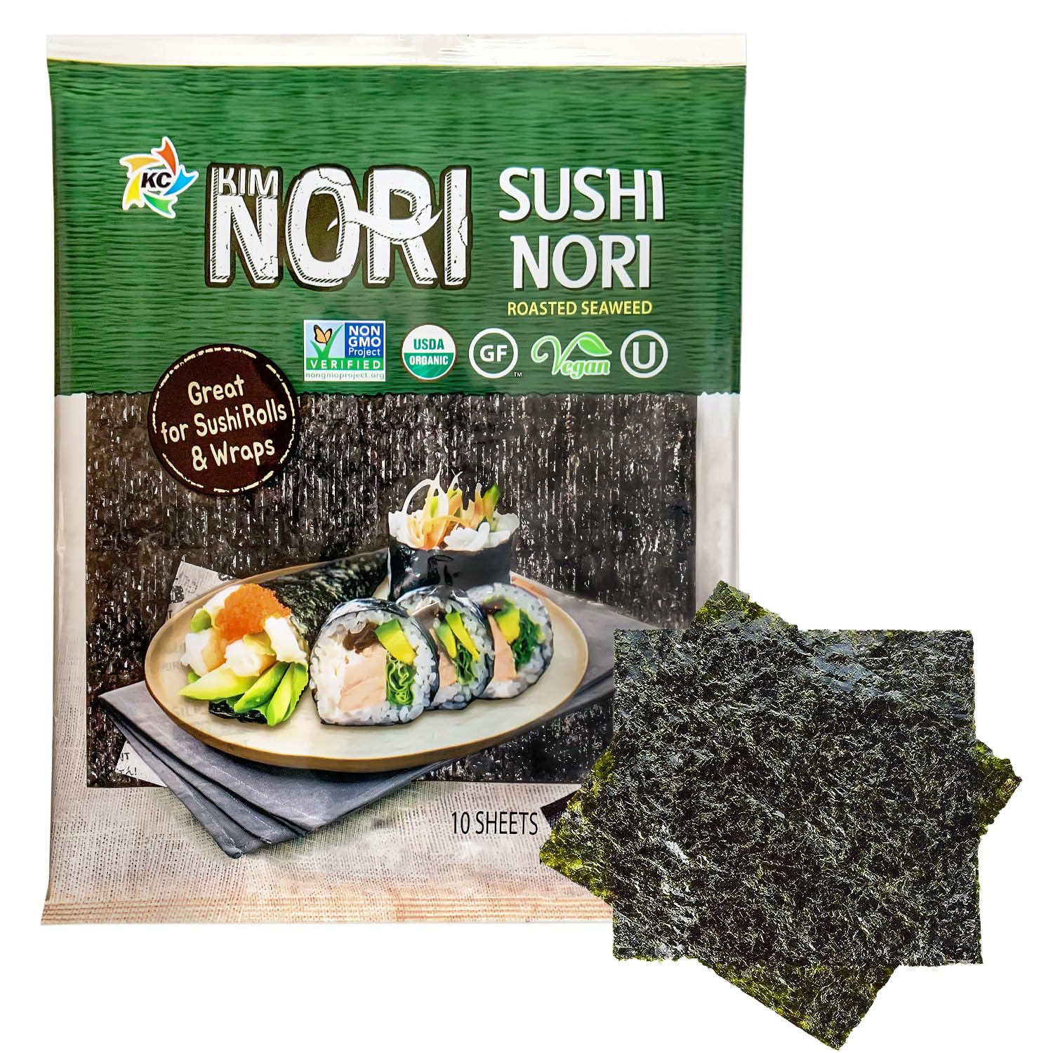 Kimnori 25g resealable pack preserves crunch and freshness