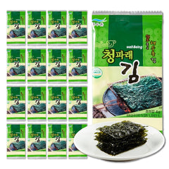 KIM'S TABLE Sea Salt Roasted Seaweed Pack; a portable 25 calorie snack.