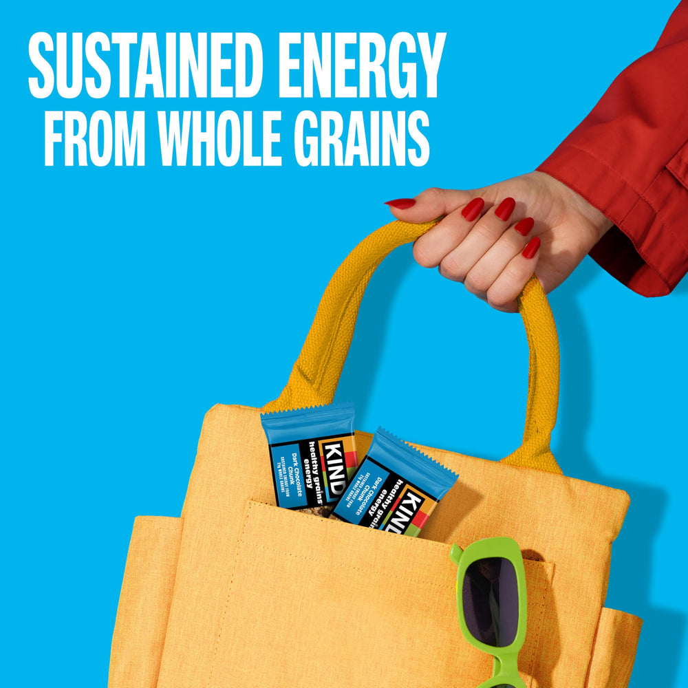 KIND bars in a lunchbox, a convenient kid-friendly snack.