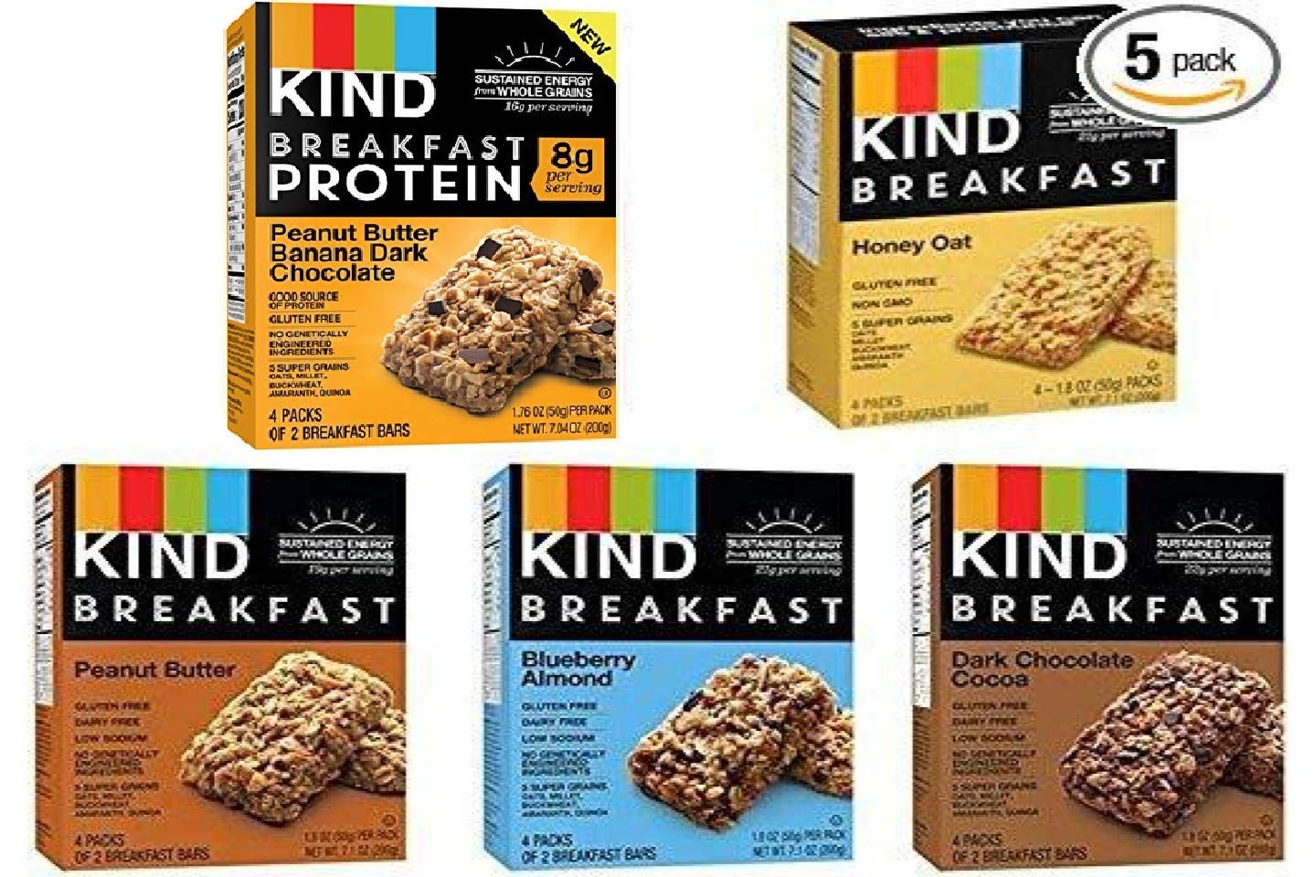 Kind dark chocolate bar with rich cocoa flavor.
