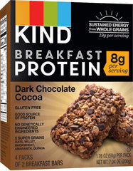 Kind honey oat bar showing wholesome grains.
