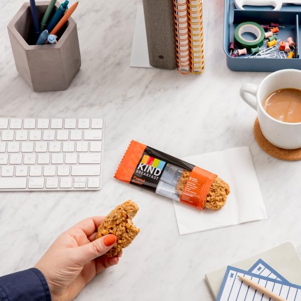 KIND Breakfast Bars come in a six-pack of two-bar portions