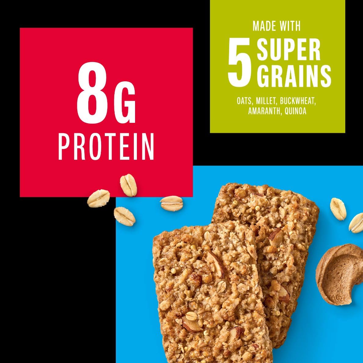KIND Breakfast Protein Bars 8g protein per bar for energy