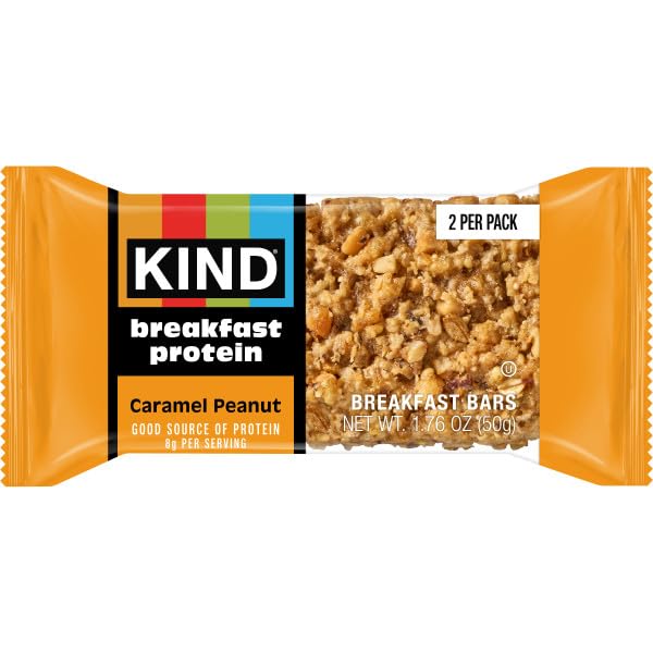 KIND Breakfast two-bar pack for on-the-go mornings.