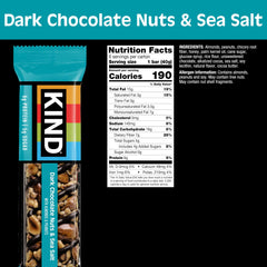 KIND six-pack packaging with individually wrapped bars, on-the-go convenience.