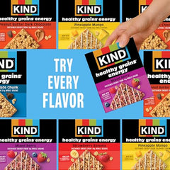 KIND Healthy Grains Energy Bars Mixed Berry bar with real fruit and chewy-crunchy texture