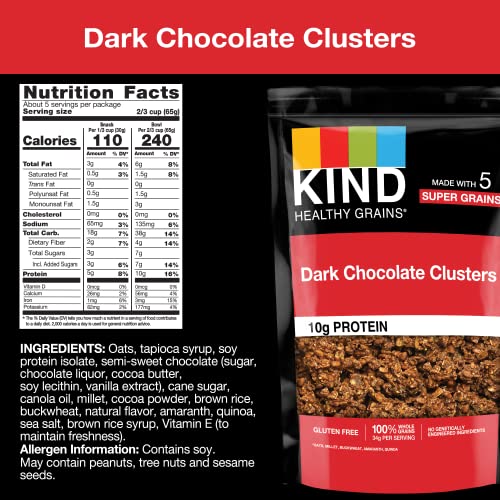 Kind Healthy Grains five-grains mix in a bowl shows wholesome crunch