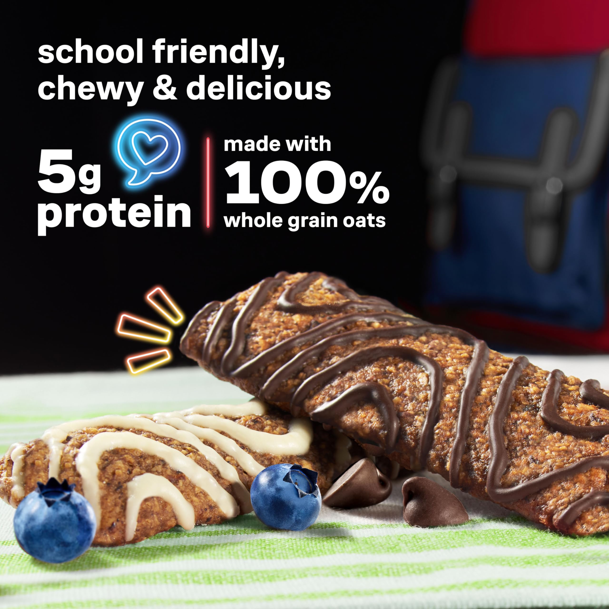 Kosher-certified KIND Kids Bars offer a convenient snack for busy days.