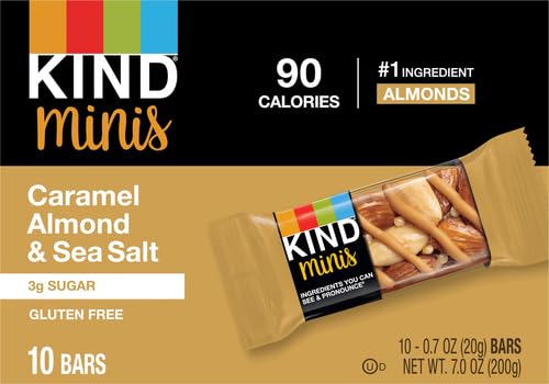 KIND Mini nut fiber boost scene suggests a fiber-friendly snack.
