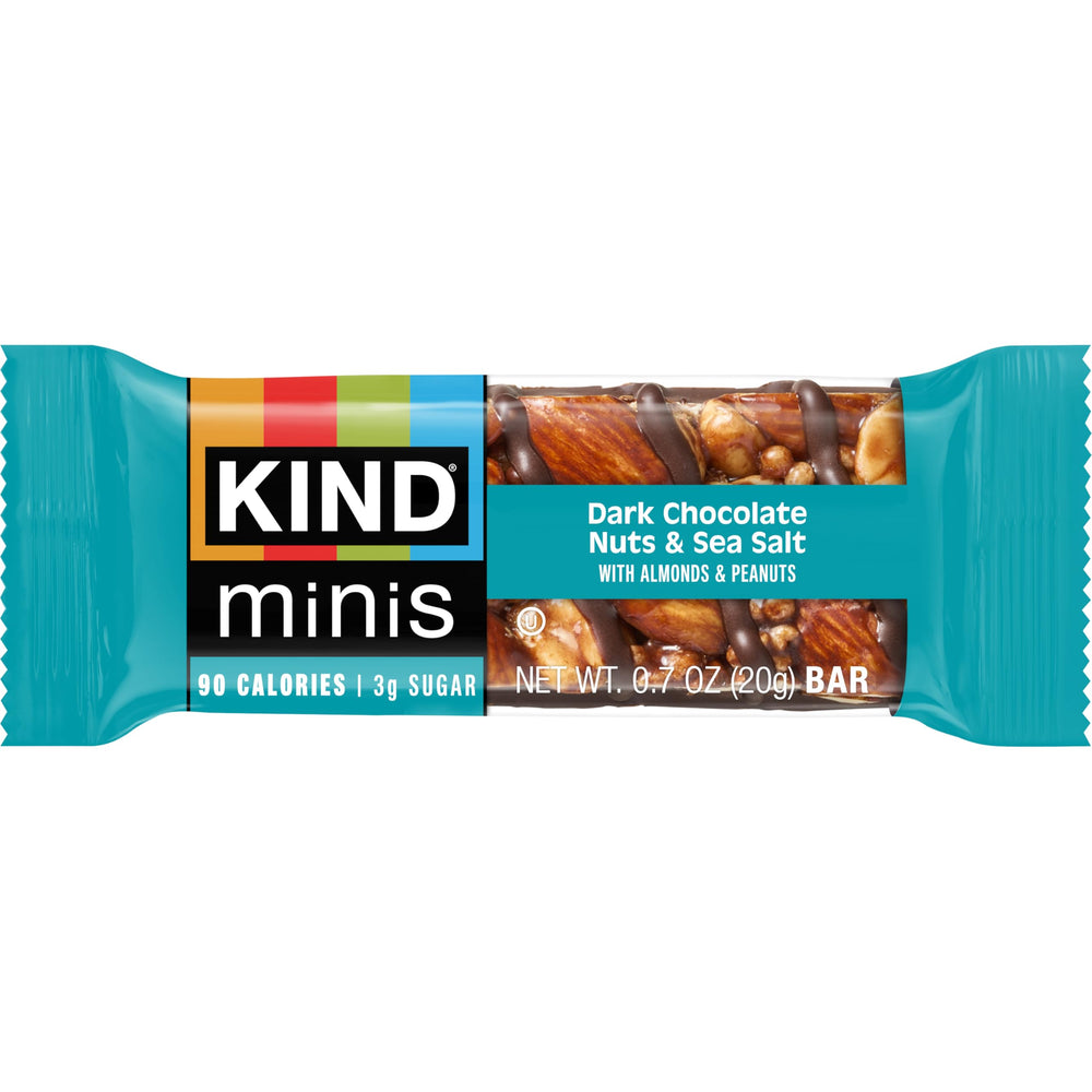 KIND Minis gluten-free bars fit into lunchboxes, gym bags, and trips.
