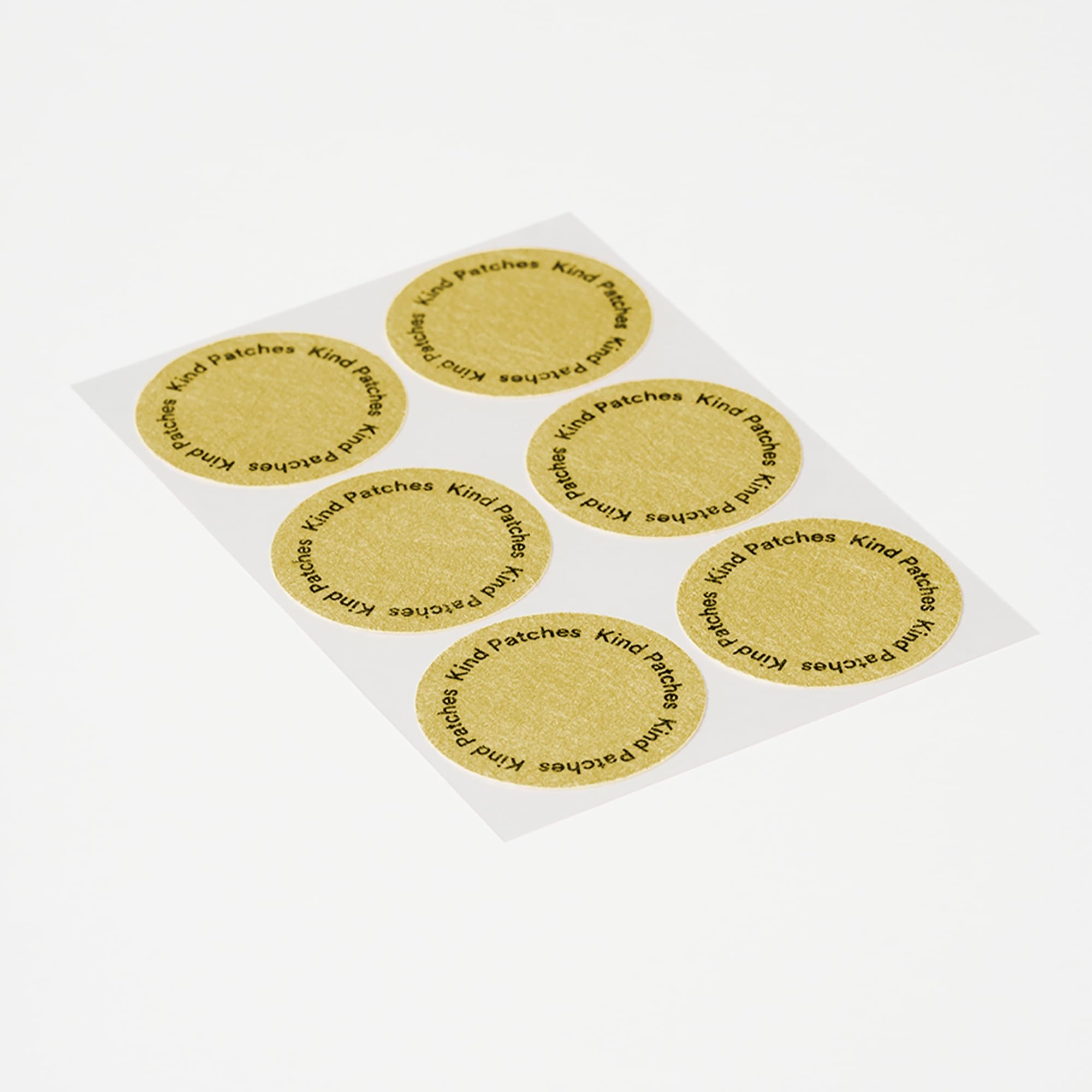 Kind Patches Energy Patch skin-contact area shows thin, comfortable wear.