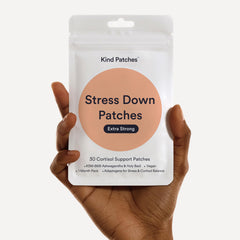 Kind Patches wearable patch demonstrating 8-hour daily wear