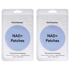 Kind Patches NAD Plus Patches backings being peeled for easy application