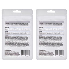 Kind Patches NAD Plus Patches on skin with discreet, thin design